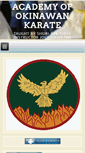 Mobile Screenshot of peoriakarate.com